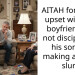 AITAH for being upset with my boyfriend for not disciplining his son for making a r***st slur?