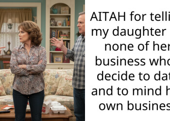 AITAH for telling my daughter it’s none of her business who I decide to date and to mind her own business