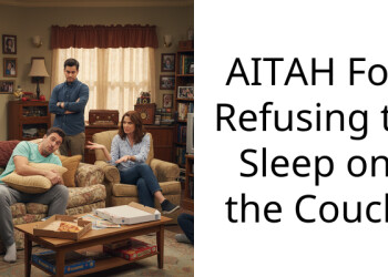 AITAH For Refusing to Sleep on the Couch