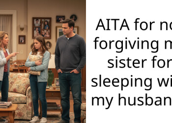 AITA for not forgiving my sister for sleeping with my husband?