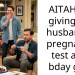 AITAH for giving my husband A pregnancy test as A bday gift?