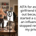 AITA for asking my girlfriend to move out because she started a career as an influencer and stopped respecting my privacy?
