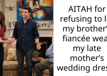 AITAH for refusing to let my brother’s fiancée wear my late mother’s wedding dress?