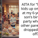 AITA for “loading kids up on sugar” at my 6-year-old son’s birthday party when the other parents just dropped them off?