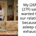 My (26M) Gf (27F) said she wanted to end our relationship because I fell asleep out of exhaustion.