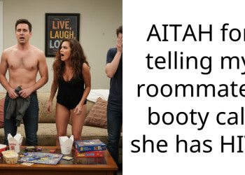 AITAH for telling my roommates booty call she has HIV?