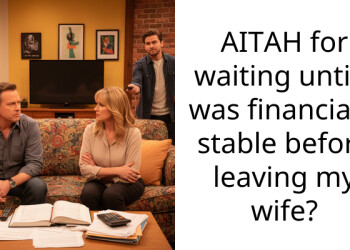 AITAH for waiting until I was financially s**ble before leaving my wife?