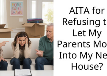 AITA for Refusing to Let My Parents Move Into My New House?