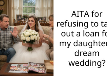 AITA for refusing to take out a loan for my daughter’s dream wedding?