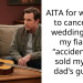 AITA for wanting to cancel my wedding after my fiancé “accidentally” sold my late dad’s guitar?