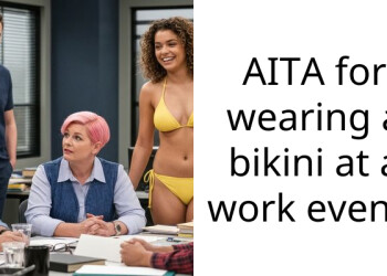 Swimwear Choice Stirs Controversy for 31-Year-Old Woman at Corporate Retreat
