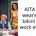 Swimwear Choice Stirs Controversy for 31-Year-Old Woman at Corporate Retreat
