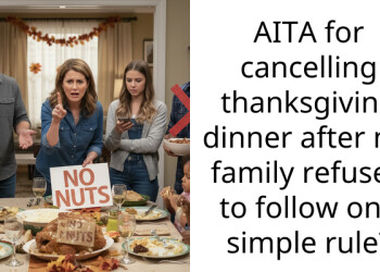 AITA for cancelling thanksgiving dinner after my family refused to follow one simple rule?