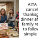 AITA for cancelling thanksgiving dinner after my family refused to follow one simple rule?