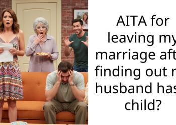 AITA for leaving my marriage after finding out my husband has a child?