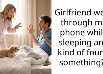 Girlfriend went through my phone while sleeping and kind of found something??