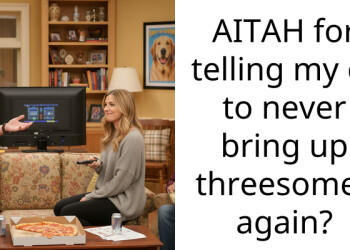 AITAH for telling my gf to never bring up th****omes again?