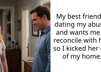 My best friend is dating my a**ser and wants me to reconcile with him so I kicked her out of my home.
