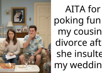 AITA for poking fun at my cousin’s divorce after she insulted my wedding?
