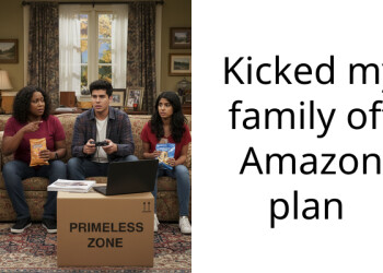 Kicked my family off Amazon plan