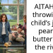 AITAH for throwing a child’s jar of peanut b**ter into the river?