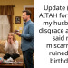 Update (TW) – AITAH for calling my husband a disgrace after he said my miscarriage ruined his birthday?