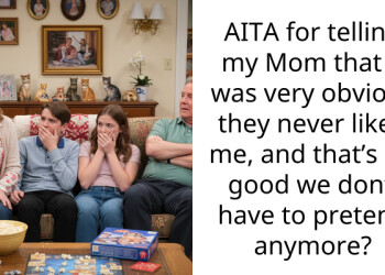 AITA for telling my Mom that it was very obvious they never liked me, and that’s it’s good we don’t have to pretend anymore?