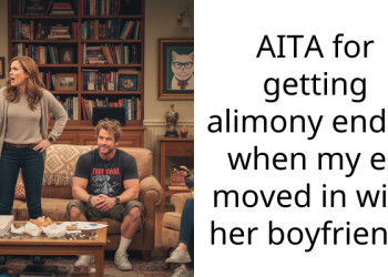 AITA for getting alimony ended when my ex moved in with her boyfriend?