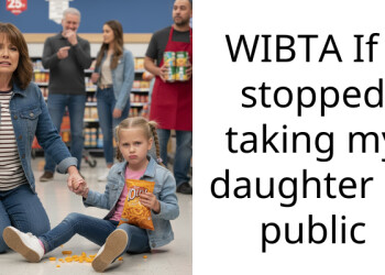 WIBTA If I stopped taking my daughter in public