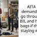 AITA for demanding to go through my BIL and his GF’s bags if they are staying with us