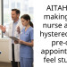 AITAH for making the nurse at my hysterectomy pre-op appointment feel stupid?