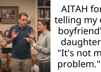 AITAH for telling my ex boyfriend’s daughter, “It’s not my problem.” ?
