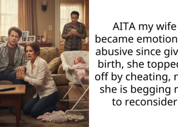 AITA my wife became emotionally abusive since giving birth, she topped it off by cheating, now she is begging me to reconsider