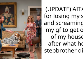 (UPDATE) AITAH for losing my shit and screaming at my gf to get out of my house after what her stepbrother did?