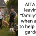 AITA for leaving a “family” BBQ when asked to help in the garden?