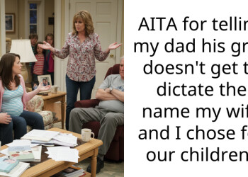 AITA for telling my dad his grief doesn’t get to dictate the name my wife and I chose for our children?
