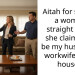 Aitah for setting a woman straight when she claimed to be my husband’s workwife in my house?