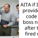 AITA if I don’t provide the code my boss needs after they fired me?