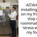 AITAH for installing a lock on my fridge to stop my roommate from ‘stress-eating’ my food?