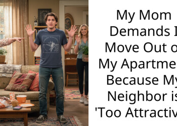 My Mom Demands I Move Out of My Apartment Because My Neighbor is ‘Too Attractive’.
