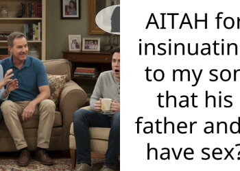 AITAH for insinuating to my son that his father and I have s*x?