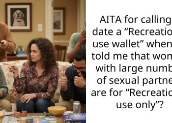 AITA for calling a date a “Recreational use wallet” when he told me that women with large number of s*xual partners are for “Recreational use only”?
