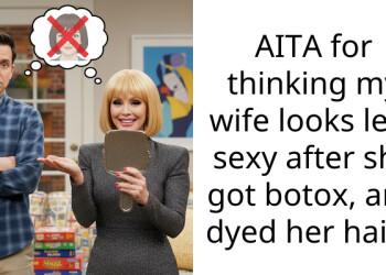 AITA for thinking my wife looks less s*xy after she got botox, and dyed her hair ?
