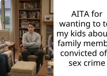 AITA for wanting to tell my kids about a family member convicted of a s*x crime