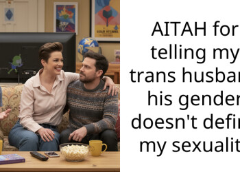 AITAH for telling my trans husband his gender doesn’t define my s*xuality