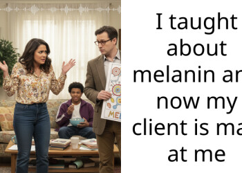I taught about melanin and now my client is mad at me