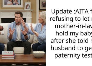 Update :AITA for refusing to let my mother-in-law hold my baby after she told my husband to get a paternity test?