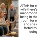 AITAH for telling my wife there’s nothing inappropriate about being in the delivery room for my sister and she cannot forbid me from doing it
