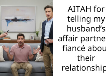 AITAH for telling my husband’s affair partner’s fiancé about their relationship?