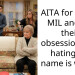 AITA for telling MIL and SIL their obsession with hating my name is weird?